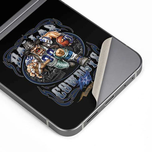 Liquid Blue NFL Dallas Cowboys Running Back Galaxy Z Flip6 Skin