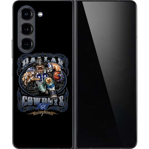 Liquid Blue NFL Dallas Cowboys Running Back Galaxy Z Fold5 5G Skin
