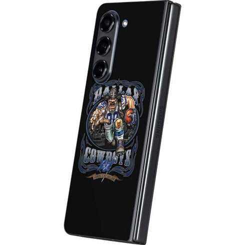 Liquid Blue NFL Dallas Cowboys Running Back Galaxy Z Fold5 5G Skin