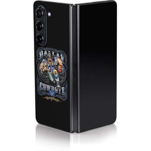 Liquid Blue NFL Dallas Cowboys Running Back Galaxy Z Fold5 5G Skin