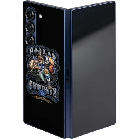 Liquid Blue NFL Dallas Cowboys Running Back Galaxy Z Fold6 Skin
