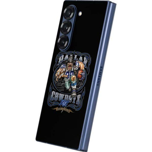 Liquid Blue NFL Dallas Cowboys Running Back Galaxy Z Fold6 Skin