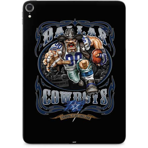 Liquid Blue NFL Dallas Cowboys Running Back Apple iPad Pro Skin
