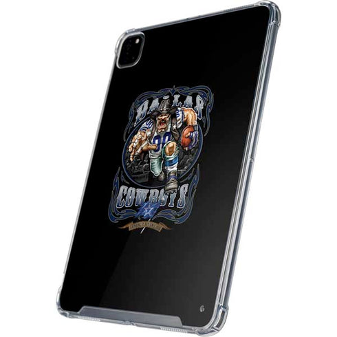 Liquid Blue NFL Dallas Cowboys Running Back iPad Pro 12.9in (2020) Clear Case