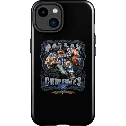 Liquid Blue NFL Dallas Cowboys Running Back iPhone 15 Impact Case