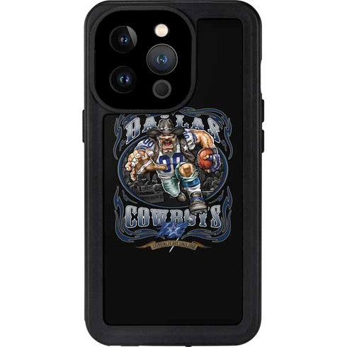 Liquid Blue NFL Dallas Cowboys Running Back iPhone 15 Pro Waterproof Case