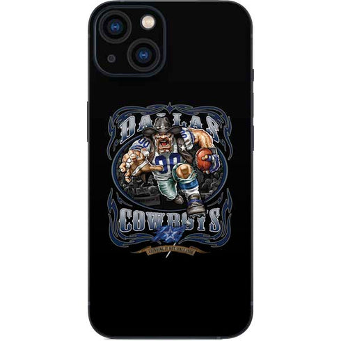 Liquid Blue NFL Dallas Cowboys Running Back iPhone 15 Skin