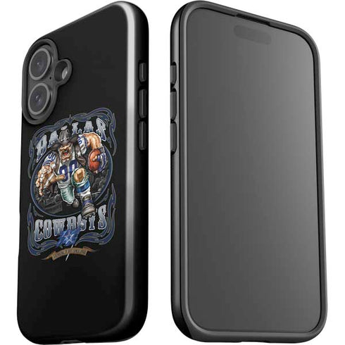 Liquid Blue NFL Dallas Cowboys Running Back iPhone 16 Impact Case
