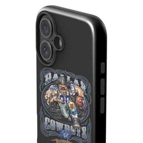 Liquid Blue NFL Dallas Cowboys Running Back iPhone 16 Plus Impact Case