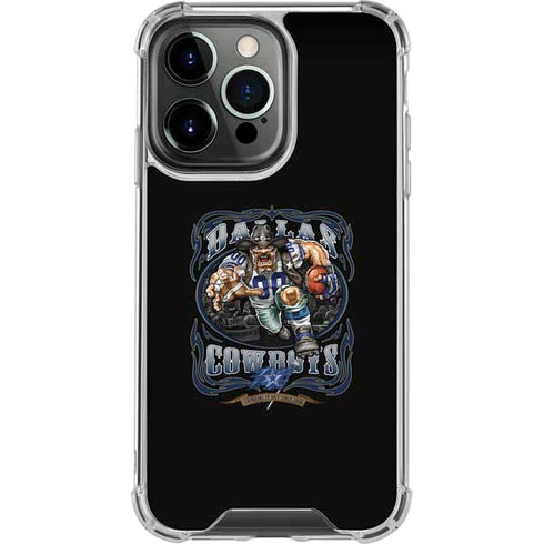 Liquid Blue NFL Dallas Cowboys Running Back iPhone 16 Pro Clear Case
