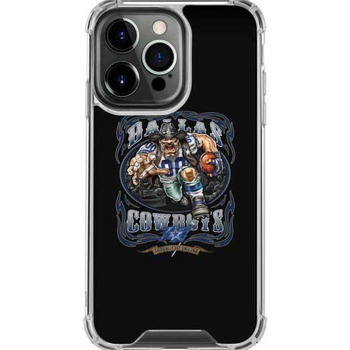 Liquid Blue NFL Dallas Cowboys Running Back iPhone 16 Pro Max Clear Case
