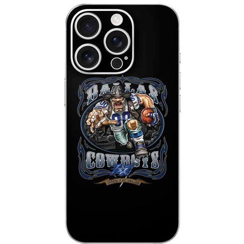 Liquid Blue NFL Dallas Cowboys Running Back iPhone 16 Pro Skin