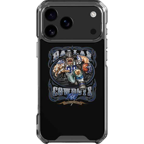 Liquid Blue NFL Dallas Cowboys Running Back iPhone 18 Pro Max Clear Case