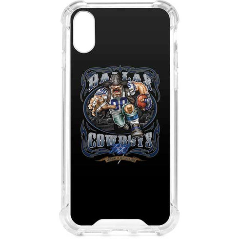 Liquid Blue NFL Dallas Cowboys Running Back iPhone XS Clear Case