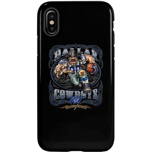 Liquid Blue NFL Dallas Cowboys Running Back iPhone XS Pro Case