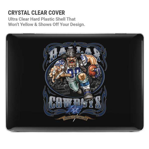 Liquid Blue NFL Dallas Cowboys Running Back MacBook Pro 14in (2021-24) Case plus Skin
