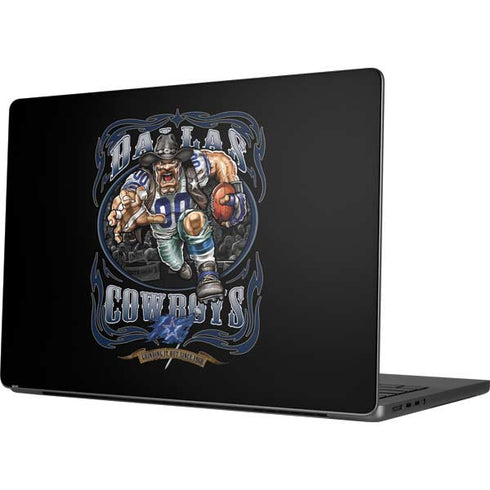 Liquid Blue NFL Dallas Cowboys Running Back Apple MacBook Pro 14-inch Skin