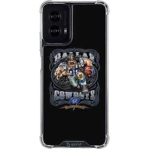 Liquid Blue NFL Dallas Cowboys Running Back Moto G Power 5G (2024) Clear Case