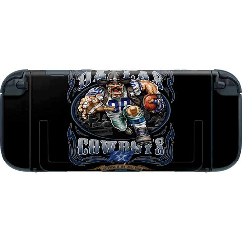 Liquid Blue NFL Dallas Cowboys Running Back Nintendo Switch 2 (2025) with Joy-Con Skin