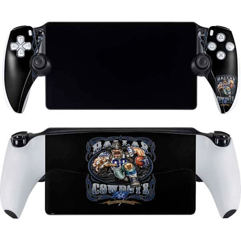 Liquid Blue NFL Dallas Cowboys Running Back PlayStation Portal Remote Player Skin