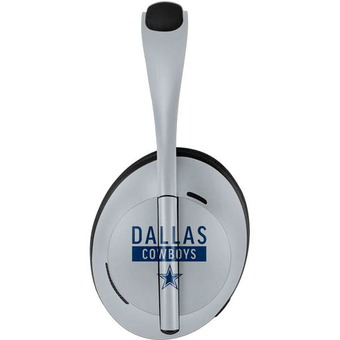 NFL Dallas Cowboys Silver Performance Series Bose Noise Cancelling Headphones 700 Skin