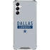 NFL Dallas Cowboys Silver Performance Series Gabb Phone 4 Clear Case