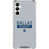 NFL Dallas Cowboys Silver Performance Series Galaxy A16 5G Clear Case