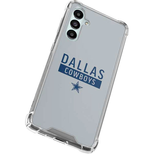 NFL Dallas Cowboys Silver Performance Series Galaxy A16 5G Clear Case