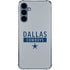 NFL Dallas Cowboys Silver Performance Series Galaxy A35 5G Clear Case