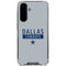 NFL Dallas Cowboys Silver Performance Series Galaxy A36 5G Clear Case