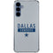 NFL Dallas Cowboys Silver Performance Series Galaxy A55 5G Clear Case