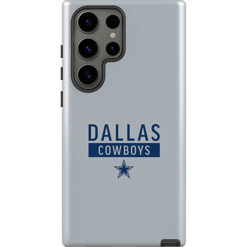 NFL Dallas Cowboys Silver Performance Series Galaxy S23 Ultra Pro Case