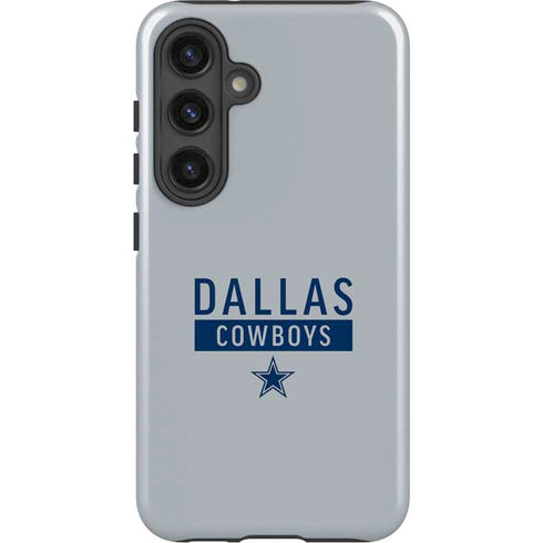 NFL Dallas Cowboys Silver Performance Series Galaxy S25 Impact Case