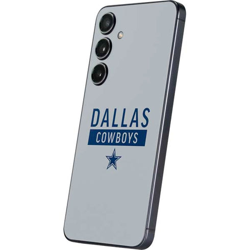 NFL Dallas Cowboys Silver Performance Series Galaxy S24 Plus Skin