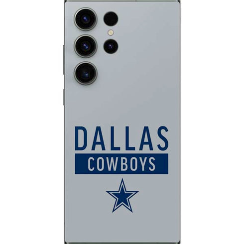 NFL Dallas Cowboys Silver Performance Series Galaxy S24 Ultra Skin