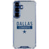 NFL Dallas Cowboys Silver Performance Series Galaxy S25 Clear Case
