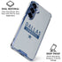 NFL Dallas Cowboys Silver Performance Series Galaxy S25 Clear Case