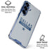 NFL Dallas Cowboys Silver Performance Series Galaxy S25 Plus Clear Case