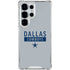 NFL Dallas Cowboys Silver Performance Series Galaxy S25 Ultra Clear Case