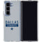 NFL Dallas Cowboys Silver Performance Series Galaxy Z Fold5 5G Clear Case