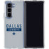 NFL Dallas Cowboys Silver Performance Series Galaxy Z Fold5 5G Clear Case