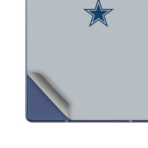 NFL Dallas Cowboys Silver Performance Series Galaxy Z Fold6 Skin