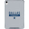 NFL Dallas Cowboys Silver Performance Series iPad 11th Gen (2025) Clear Case