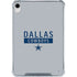 NFL Dallas Cowboys Silver Performance Series iPad 11th Gen (2025) Clear Case