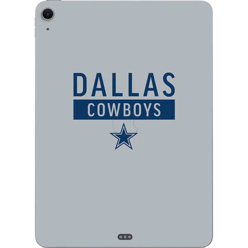 NFL Dallas Cowboys Silver Performance Series Apple iPad Air Skin
