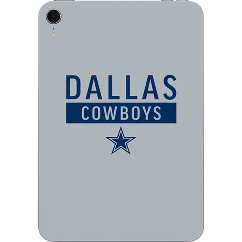 NFL Dallas Cowboys Silver Performance Series Apple iPad Mini Skin