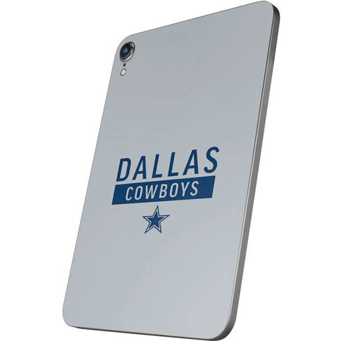 NFL Dallas Cowboys Silver Performance Series Apple iPad Mini Skin