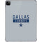 NFL Dallas Cowboys Silver Performance Series iPad Pro 11in (2024) Clear Case