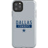 NFL Dallas Cowboys Silver Performance Series iPhone Cases