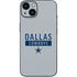 NFL Dallas Cowboys Silver Performance Series iPhone Skins